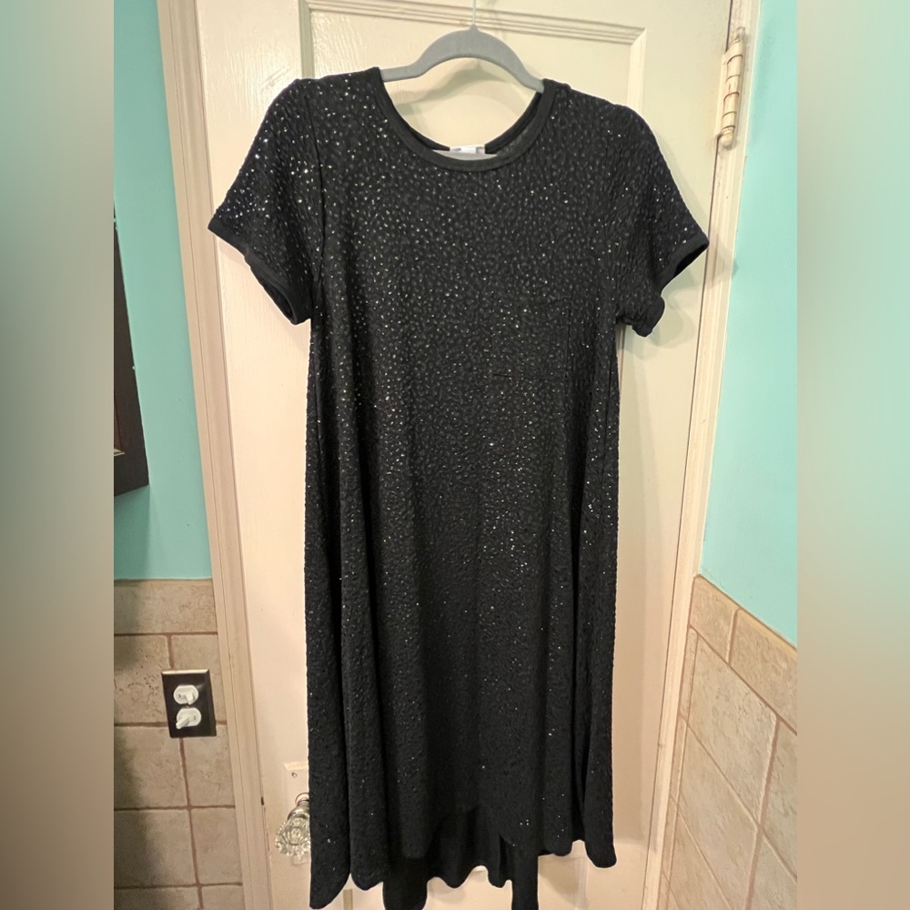 Black beaded Elegant Lularoe Carly